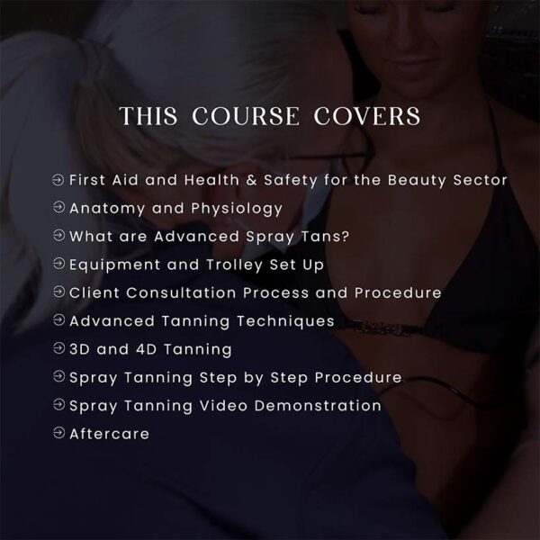 Advanced Spray Tan Course Online