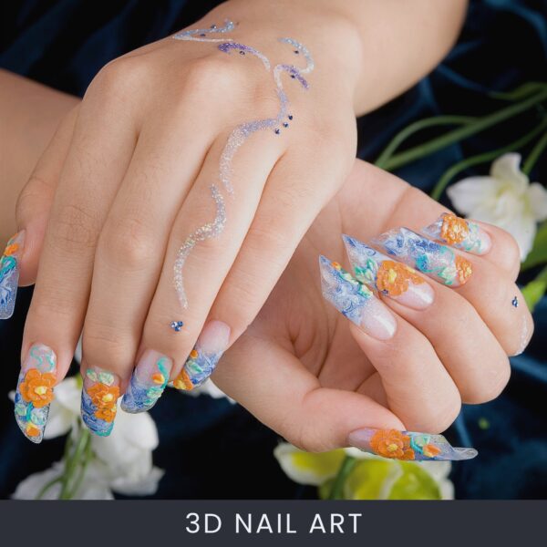 Acrylic 3D Nail Art Design Course Online Acrylic 3D Nail Art Design Course Online