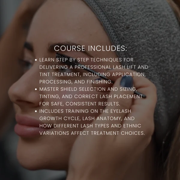 Online Lash Lift and Tint Course Online Lash Lift and Tint Course