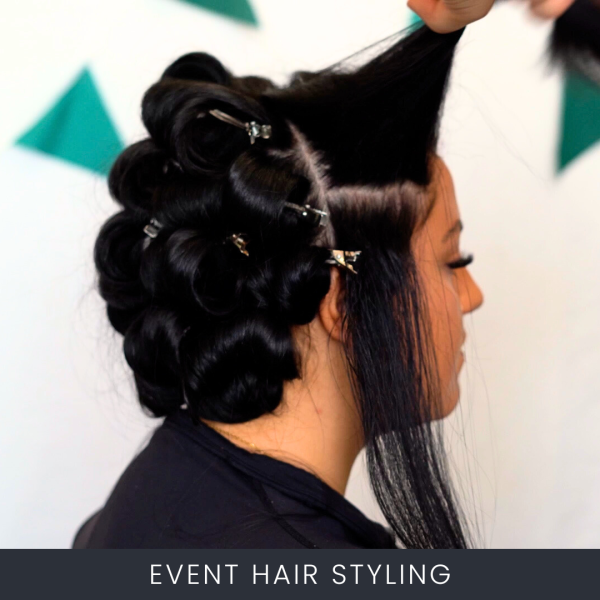 event hair styling event hair styling