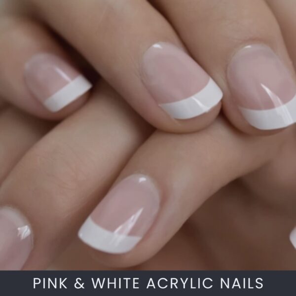 Pink and White Acrylic Nails Pink and White Acrylic Course Online