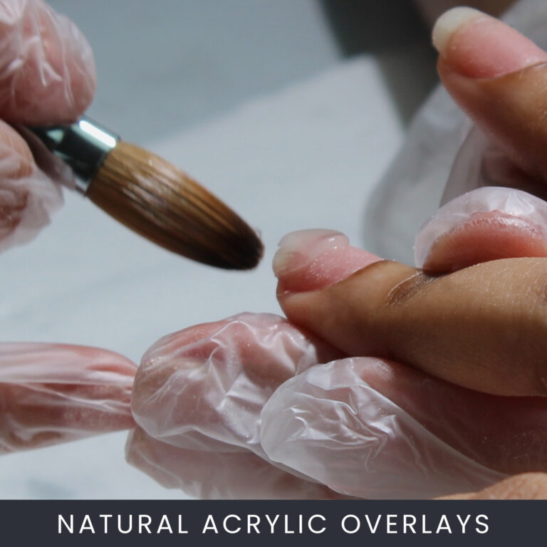 natural acrylic overlays