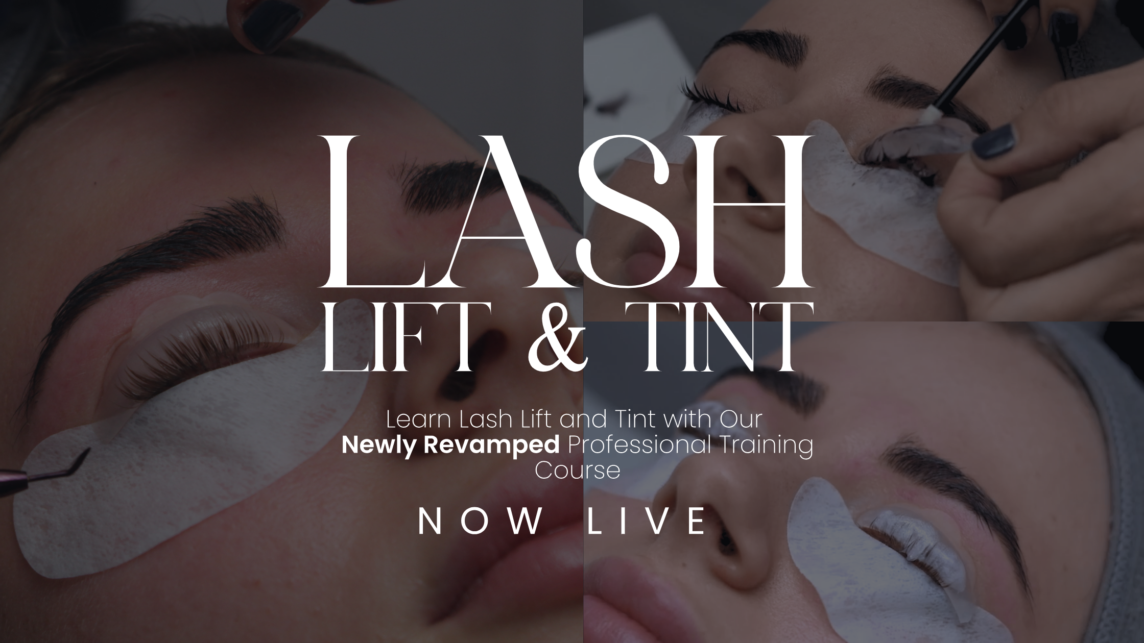 Learn Lash Lift and Tint with Our Newly Revamped Professional Training Course Now Live